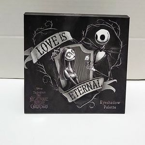 The Nightmare Before Christmas Jack & Sally Love Is Eternal Eyeshadow Palette